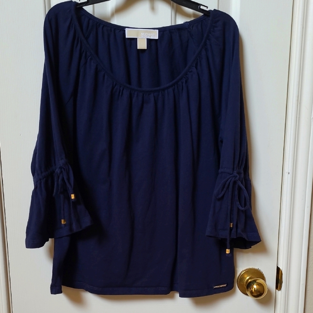 Michael Kors Navy Blue Women's Top